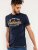 D555 Jasper Authentic Printed T-shirt Navy - T-shirts - T-shirts Homme Grande Taille