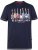 D555 PICKEMHAM Printed T-Shirt - T-shirts - T-shirts Homme Grande Taille