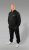 20 Nodi Mistral Tracksuit in Combed Fleece Cotton Black - Survêtements - Survêtements homme grande taille