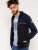 D555 Vincent Full Zip Hoody With Chest And Sleeve Piping Detail - Sweatshirts & hoodies - Sweatshirts/Hoodies grande taille homme
