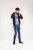 D555 Vincent Full Zip Hoody With Chest And Sleeve Piping Detail - Sweatshirts & hoodies - Sweatshirts/Hoodies grande taille homme