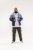 D555 Columbus Cut And Sew Panelled Zip Through Hoody Blue - Sweatshirts & hoodies - Sweatshirts/Hoodies grande taille homme