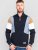 D555 Kenington Cut And Sew Half Zipper Sweatshirt - Sweatshirts & hoodies - Sweatshirts/Hoodies grande taille homme