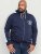 D555 Eaton Full Zip Hoodie Navy - Sweatshirts & hoodies - Sweatshirts/Hoodies grande taille homme