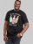 D555 SPIRIT Christmas Spirit Printed T-Shirt Black - T-shirts - T-shirts Homme Grande Taille