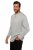 JP1880 702555 T-shirt Henley à manches longues Gris chiné - T-shirts - T-shirts Homme Grande Taille