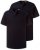 JP1880 708420 T-shirt Henley lot de 2 Bleu marine - T-shirts - T-shirts Homme Grande Taille