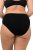 Ulla Popken 710201 Culottes lot de 5 Noir - Culottes - 