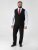 D555 Ted Gilet de costume Noir - Costumes - Costumes grandes tailles 