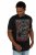 JP1880 Pink Floyd Retro Graphic Comfort Fit Band T-Shirt Black - T-shirts - T-shirts Homme Grande Taille