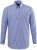 JP1880 722859 Chemise à carreaux vichy manches longues Bleu clair - Chemises - Chemises Grandes Tailles Hommes