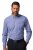JP1880 722859 Chemise à carreaux vichy manches longues Bleu clair - Chemises - Chemises Grandes Tailles Hommes