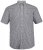 JP1880 722860 Chemise à carreaux vichy manches courtes Noir - Chemises - Chemises Grandes Tailles Hommes