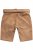 JP1880 Premium Goat Suede Staghorn Embroidery Shorts Leather Brown - Shorts - Shorts hommes grande taille