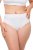 Ulla Popken 723498 Culottes lot de 2 Blanc - Culottes - 