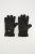 JP1880 Gloves Leather Warm Lining Black - Gants - 