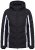 Ulla Popken 725348 Veste de ski matelassée Noir - Vêtements de ski - 