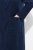 Ulla Popken 749967 Peignoir en éponge à fermeture éclair Bleu marine - Robes de chambre & peignoirs - 