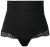 Ulla Popken 781632 Culotte gainante taille haute Noir - Lingerie gainante - 