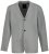 JP1880 Milano Flexnamic Blazer tricoté Gris chiné - Costumes - Costumes grandes tailles 