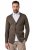 JP1880 Milano Flexnamic Blazer tricoté Marron kaki - Costumes - Costumes grandes tailles 