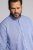 JP1880 790394 Chemise manches longues en lin mélangé à col montant Bleu gris TALL - TALL chemises - Chemises coupe TALL