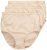Ulla Popken 795269 Culottes taille haute lot de 3 Blanc cassé - Culottes - 