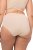 Ulla Popken 795269 Culottes taille haute lot de 3 Blanc cassé - Culottes - 