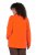 Ulla Popken 796970 Veste polaire légère Rouge orangé - Vêtements en laine polaire - 