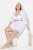 Ulla Popken 799090 Culottes Blanc - Culottes - 