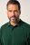 JP1880 Polo Shirt Long Sleeve Pique Dark Green - Polos - Polos homme grande taille