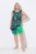 Ulla Popken 799278 Panty anti-frottement 80 den Vert - Panties anti-frottement - 