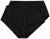 Ulla Popken 800279 Culottes à rayures lot de 2 Noir - Culottes - 