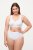 Ulla Popken 800498 Culotte gainante taille haute Blanc - Lingerie gainante - 