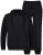 JP1880 802934 Ensemble jogging veste à capuche et pantalon Noir - Survêtements - Survêtements pour homme en grande taille