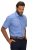 JP1880 804891 Chemise à manches courtes Bleu clair - Chemises - Chemises Grandes Tailles Hommes