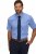 JP1880 804891 Chemise à manches courtes Bleu clair TALL - TALL chemises - Chemises coupe TALL