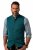 JP1880 Mottled Stretch Knit Stand-up Collar Vest Turquoise Blue - Tenues de fête - Tenues de fête – Pour célébrer avec style et confort
