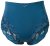 Ulla Popken 809385 Culotte gainante en dentelle Pétrole - Lingerie gainante - 