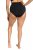 Ulla Popken 809604 Culotte gainante Noir - Lingerie gainante - 