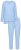 Ulla Popken 810592 Pyjama en dentelle Bleu clair - Pyjamas/vêtements de détente - 