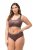 Ulla Popken 811602 Culottes en dentelle Marron - Culottes - 