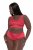 Ulla Popken 811602 Culottes en dentelle Magenta - Culottes - 