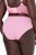 Ulla Popken 811602 Culottes en dentelle Rose - Culottes - 