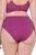 Ulla Popken 811602 Culottes en dentelle Violet foncé - Culottes - 
