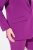 Ulla Popken 811944 Blazer classique Prune - Blazers - Vestes blazer pour femme, grandes tailles