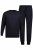 JP1880 Pyjamas Two-piece Long Sleeve and Long Trousers Navy - Sous-vêtements & bain - Sous-vêtements Grande Taille
