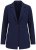 Ulla Popken 812754 Blazer en jersey punto di Roma Bleu marine - Blazers - Vestes blazer pour femme, grandes tailles