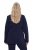 Ulla Popken 812754 Blazer en jersey punto di Roma Bleu marine - Blazers - Vestes blazer pour femme, grandes tailles
