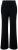 Ulla Popken 813306 Pantalon de tailleur large à taille élastique Bleu marine - Pantalons en tissu - Pantalons larges femme grande taille